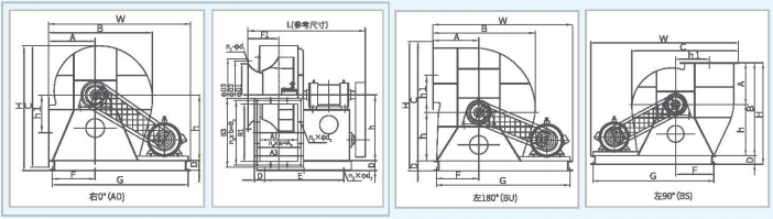 XFYW-SB鍋爐離心引風機系列外觀 XFYW-SB鍋爐離心引風機系列外觀